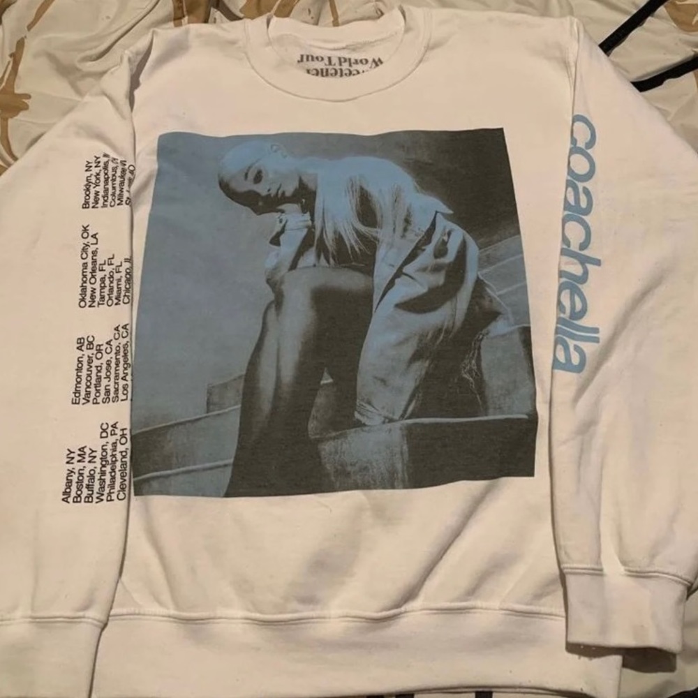Ariana Grande Coachella AMEX Black Card Is My Business Card Crewneck